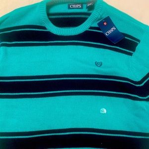 Brand new CHAPS soft cotton sweater XL
